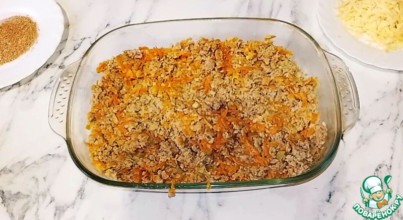 Картофельная запеканка с фаршем Аши Парментье (Hachis Parmentier)