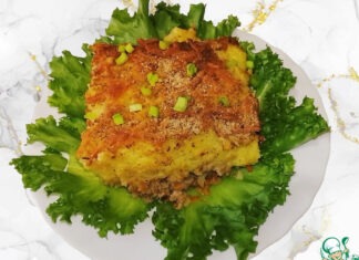 Картофельная запеканка с фаршем Аши Парментье (Hachis Parmentier)