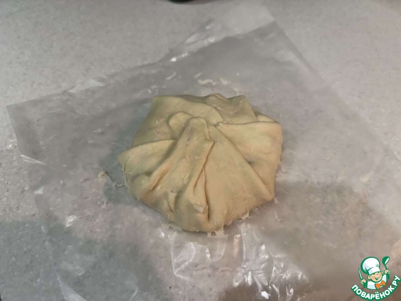 Закрытый бургер в лепешке роти