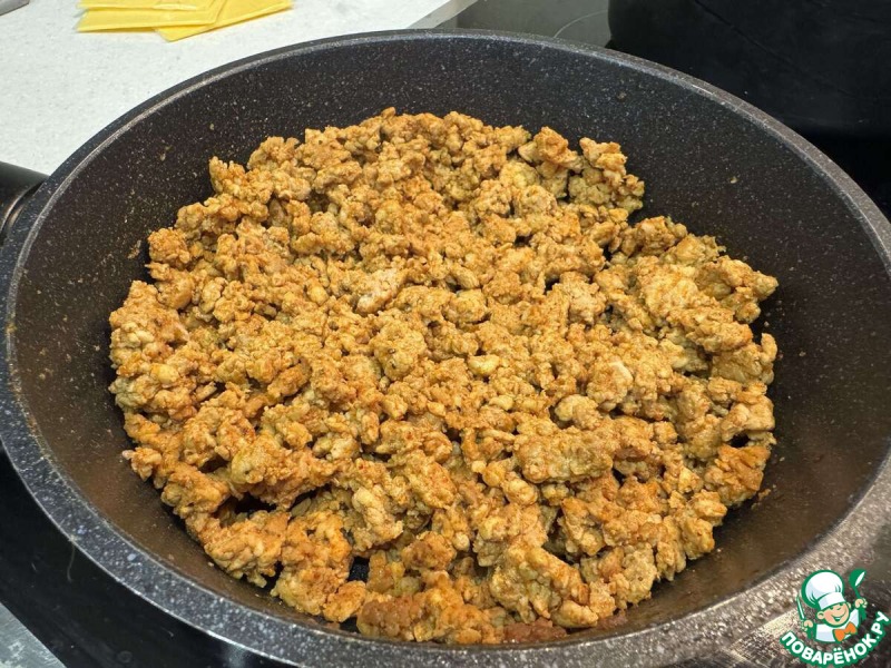 Закрытый бургер в лепешке роти