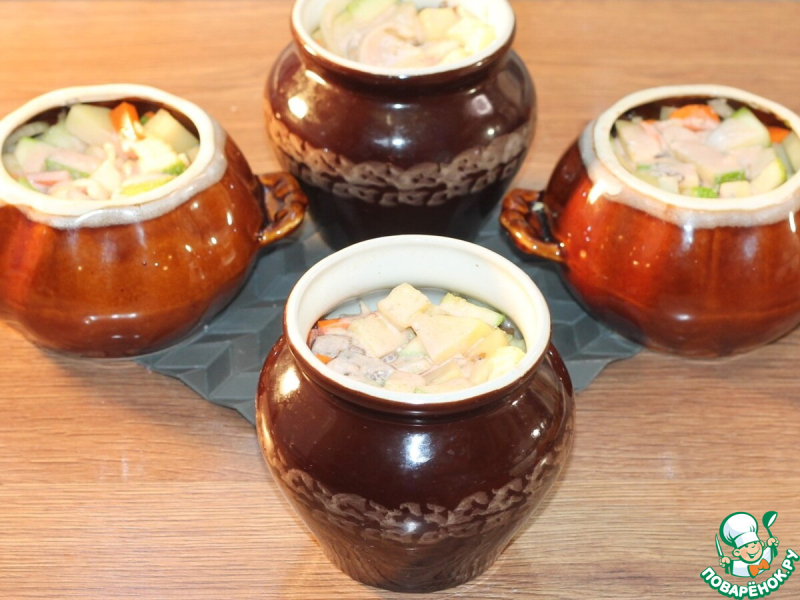 Мясо в соусе терияки с овощами