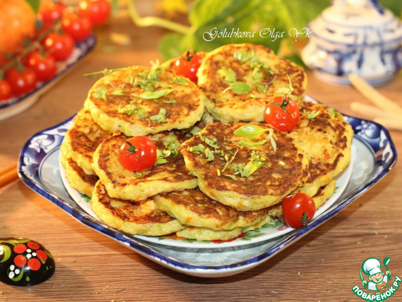 Овощные котлеты с хрустящей корочкой