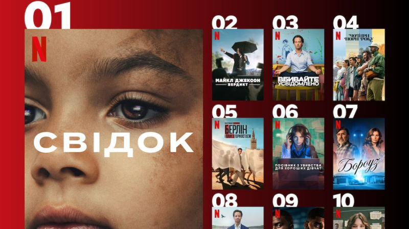 10 самых популярных сериалов Netflix, которые обожают украинцы