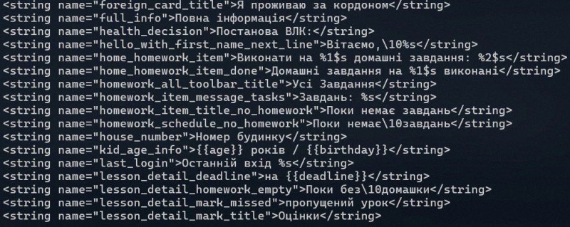 «Пропущений урок», «kid_age_info», lesson_detail_deadline»: Приложение Резерв+ создано на основе школьного дневника