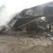 Ракетная атака на Украину: в Киеве уничтожена подстанция, в Харькове попадание в многоэтажку | ФОТО
