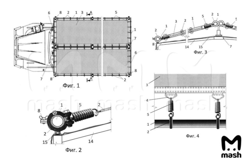 СМИ: В РФ собираются защищаться от гранат с дронов резиновыми тентами | ФОТО