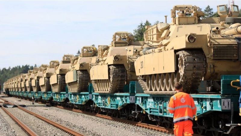 Американский генерал назвал «чушью» слова бойцов ВСУ о недостатках танков Abrams