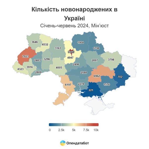 В этом году смертность в Украине в три раза превышает рождаемость