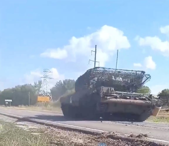 В Сети показали видео первых дней операции ВСУ в Курской области