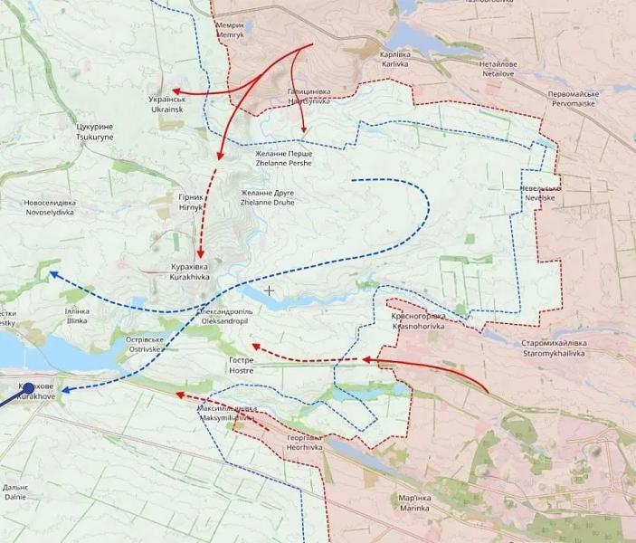 Forbes: Сотням украинских военных под Покровском угрожает окружение