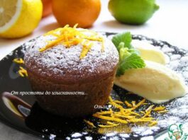 Брауни с апельсином