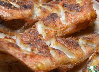 Морской окунь в духовке