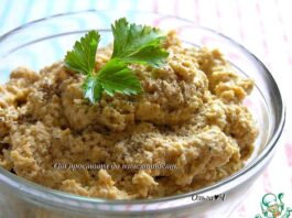 Пряный паштет из рыбных молок