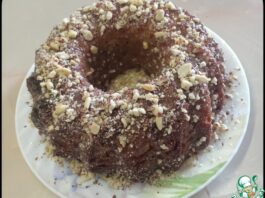 Кекс на вареной сгущенке