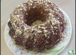 Кекс на вареной сгущенке