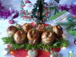 Мясные гнезда из фарша индейки»Змейки»