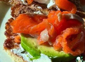 Овсяный блин. Зимний завтрак