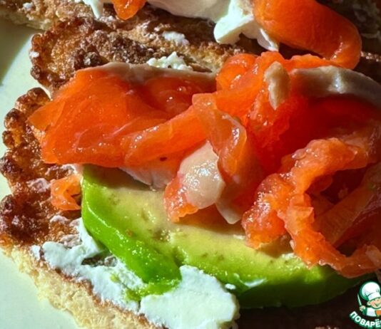 Овсяный блин. Зимний завтрак