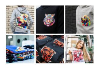 Профессиональная печать на футболках и одежде