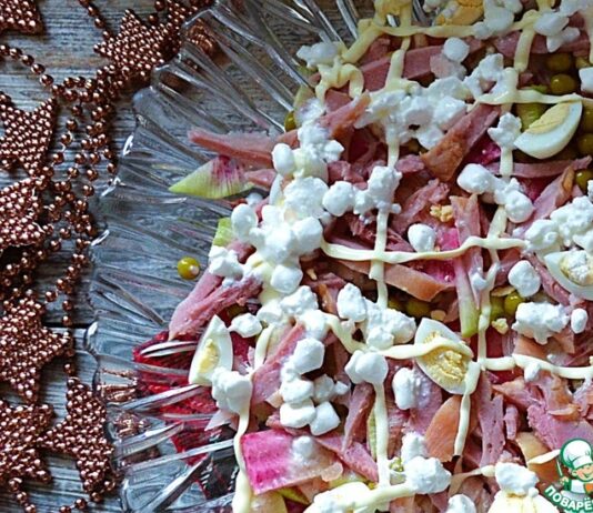 Салат «Новогодние россыпи»