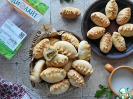 Закусочные мини пирожки с индейкой