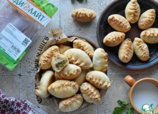 Закусочные мини пирожки с индейкой