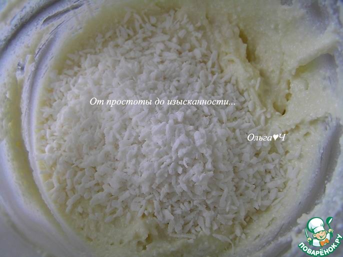 Творожные панкейки с кокосовой стружкой