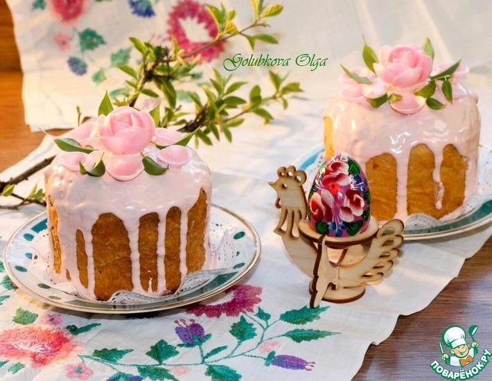 Пасхальные куличи на молоке и кефире
