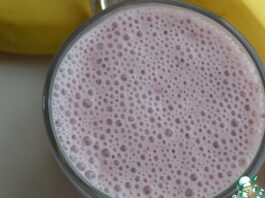 Смузи с овсянкой и бананом