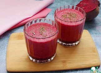 Свекольный смузи «Пряный винегрет»