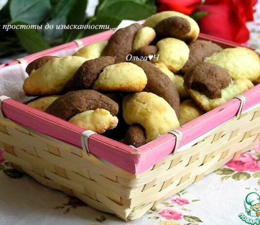 Творожно-шоколадные булочки