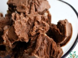 Банановое мороженое с аквафабой