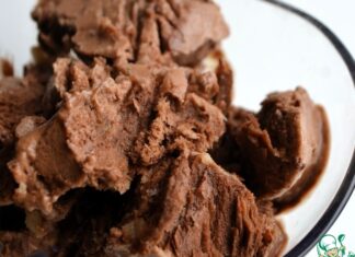 Банановое мороженое с аквафабой