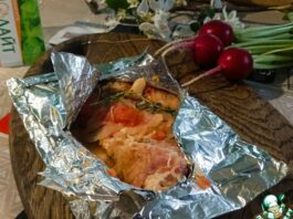 Грудки индейки в фольге