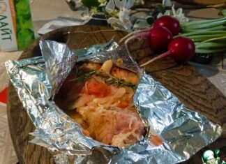 Грудки индейки в фольге