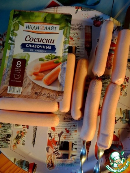 Хот-дог-гриль с картофелем пай