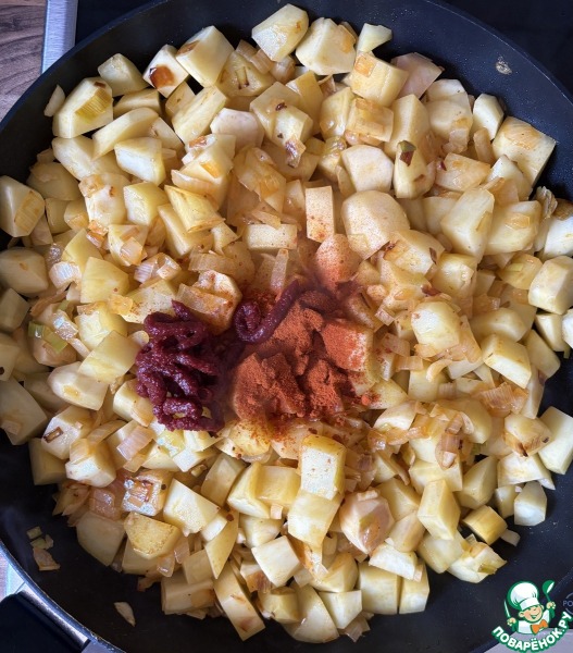 Картофельный суп с колбасками