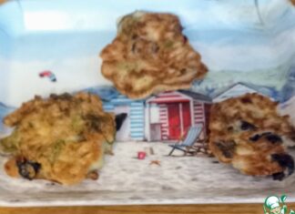 Котлеты из артишока, спаржи и маслин