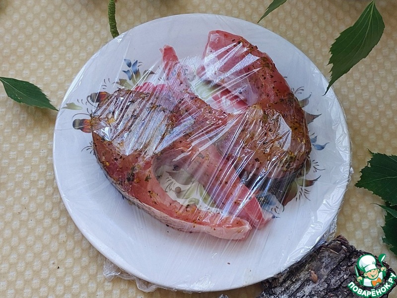 Лимонный жерех в аэрогриле