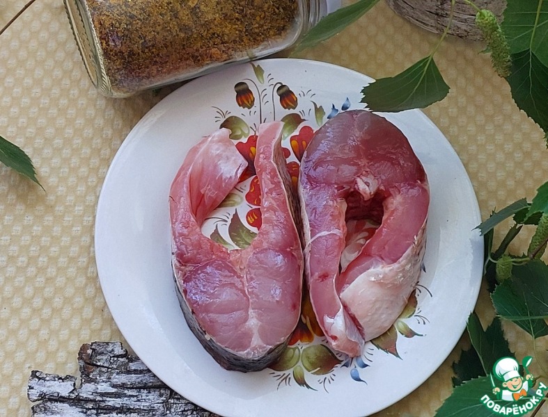 Лимонный жерех в аэрогриле