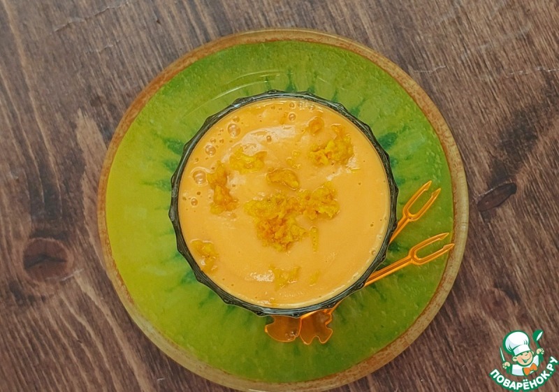 Морковный смузи с манго