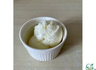 Мороженое с ксантановой камедью