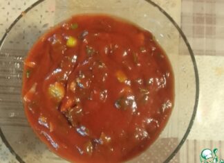 Очень быстрый и вкусный соус к шашлыку