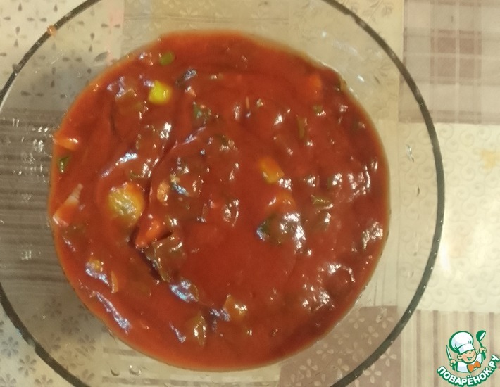 Очень быстрый и вкусный соус к шашлыку