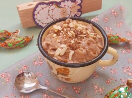 Ореховая каша из ячменных хлопьев «Топ-шлёп»