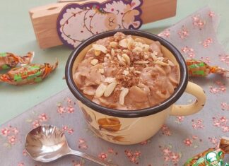 Ореховая каша из ячменных хлопьев «Топ-шлёп»