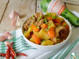 Острое рагу из индейки «А-ля Такторитан»