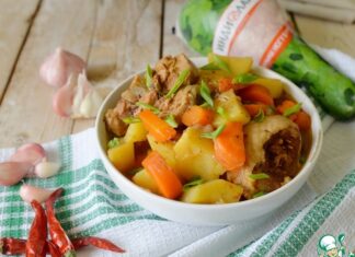 Острое рагу из индейки «А-ля Такторитан»