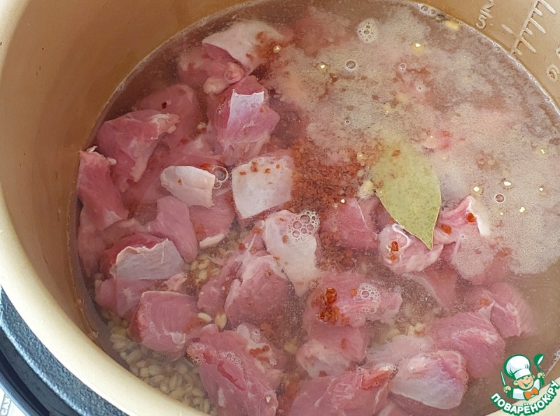 Перловая каша с индейкой "Полевая кухня"