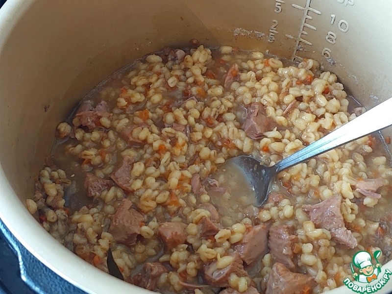 Перловая каша с индейкой "Полевая кухня"